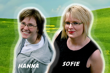 Bild på Hanna och Sofie
